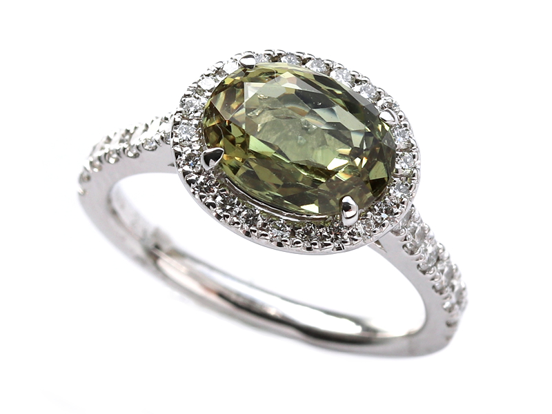 宝石の種類が不明の祖母の指輪をリフォームしたい