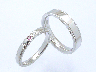 お二人らしい結婚指輪作り