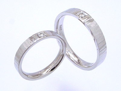 ふたりのオーダーメイド結婚指輪