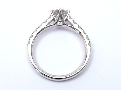 婚約指輪で指輪２本にリフォーム