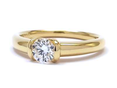 形見の指輪を婚約指輪と別のシーンで使えるリングにリフォーム