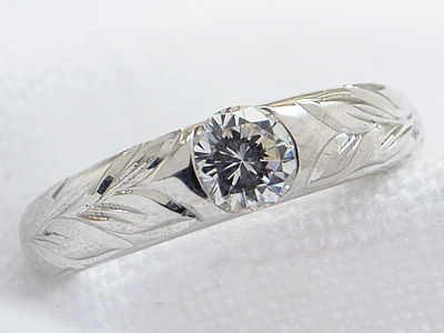 [HE-0002] ハワイアンジュエリー婚約指輪