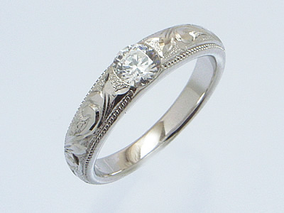 [HE-0005] ハワイアンジュエリー婚約指輪