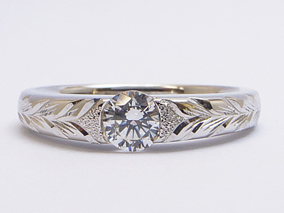 [HE-0006] ハワイアンジュエリー婚約指輪