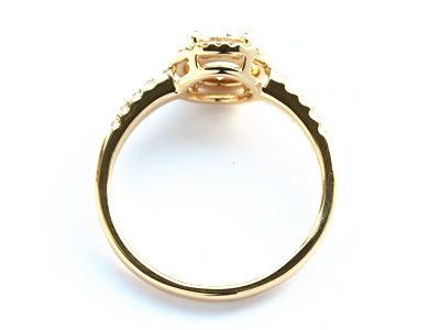 受け継いだ三本のダイヤ、二本目は毎日の指輪にリフォーム