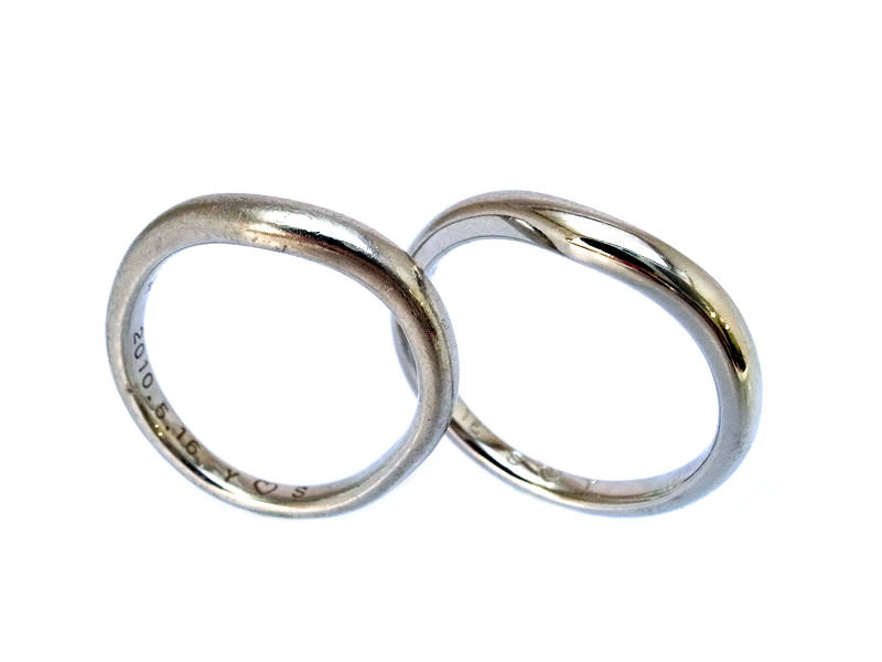 夫と妻の結婚指輪を溶かして1つにすることはできますか？