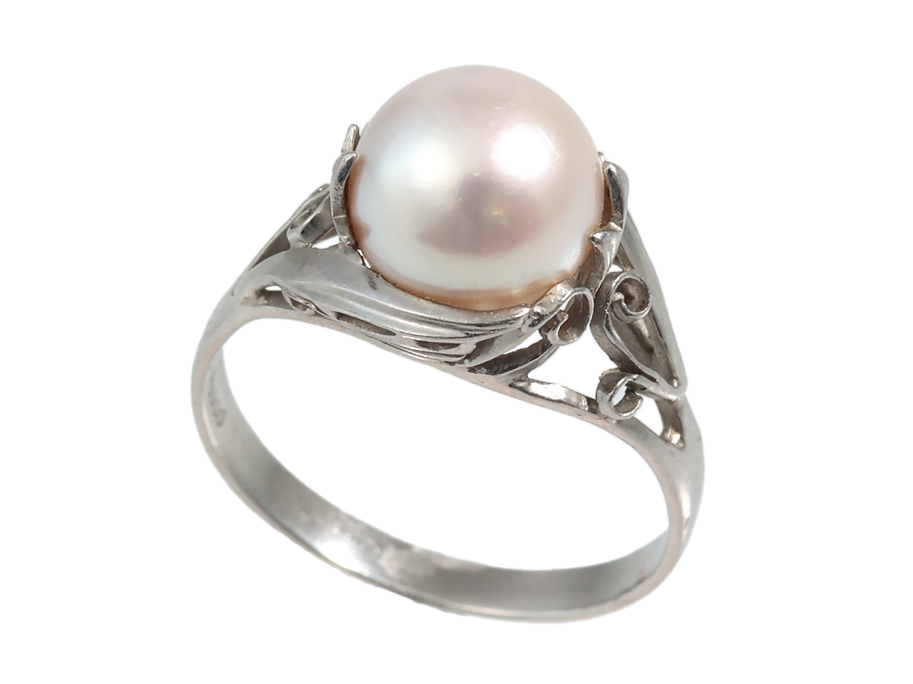 母の真珠の指輪をパヴェリングへリフォーム