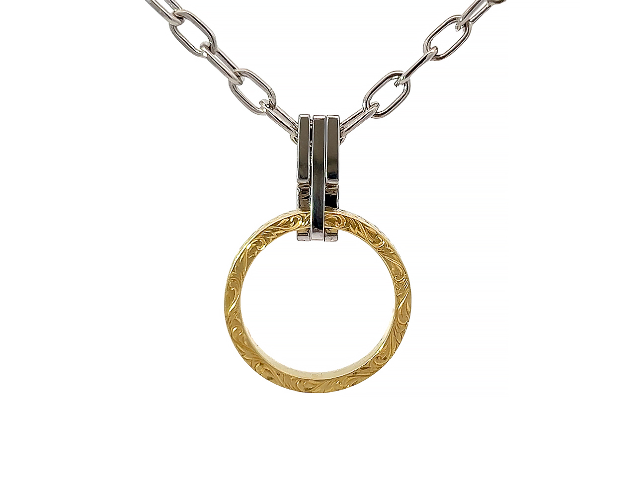 指輪をネックレスに変える「リング用ペンダント」|テトラ