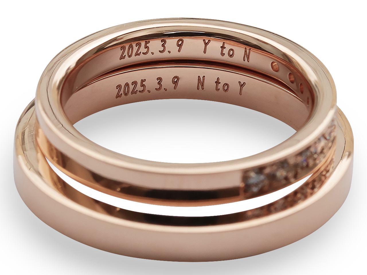 休日にだけ着ける、ふたりの結婚指輪。10年目の節目にオーダー