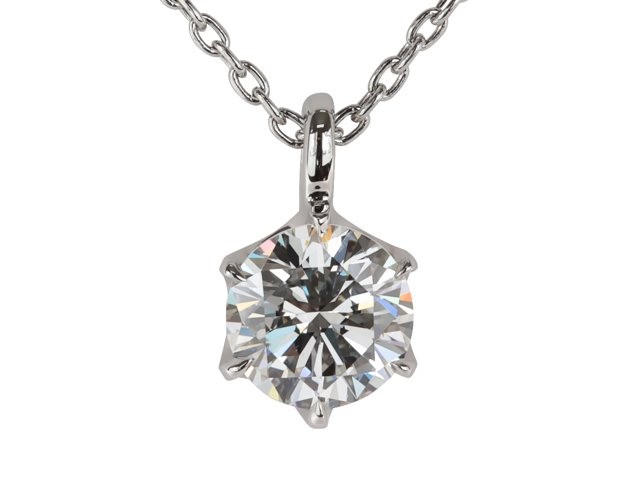 母の婚約指輪を受け継ぐ―費用も工夫したダイヤネックレス