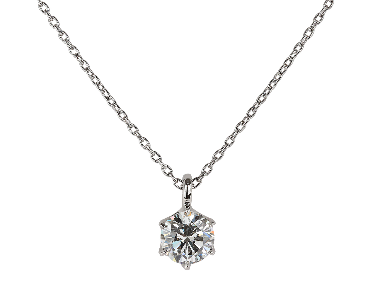 母の婚約指輪を受け継ぐ―費用も工夫したダイヤネックレス