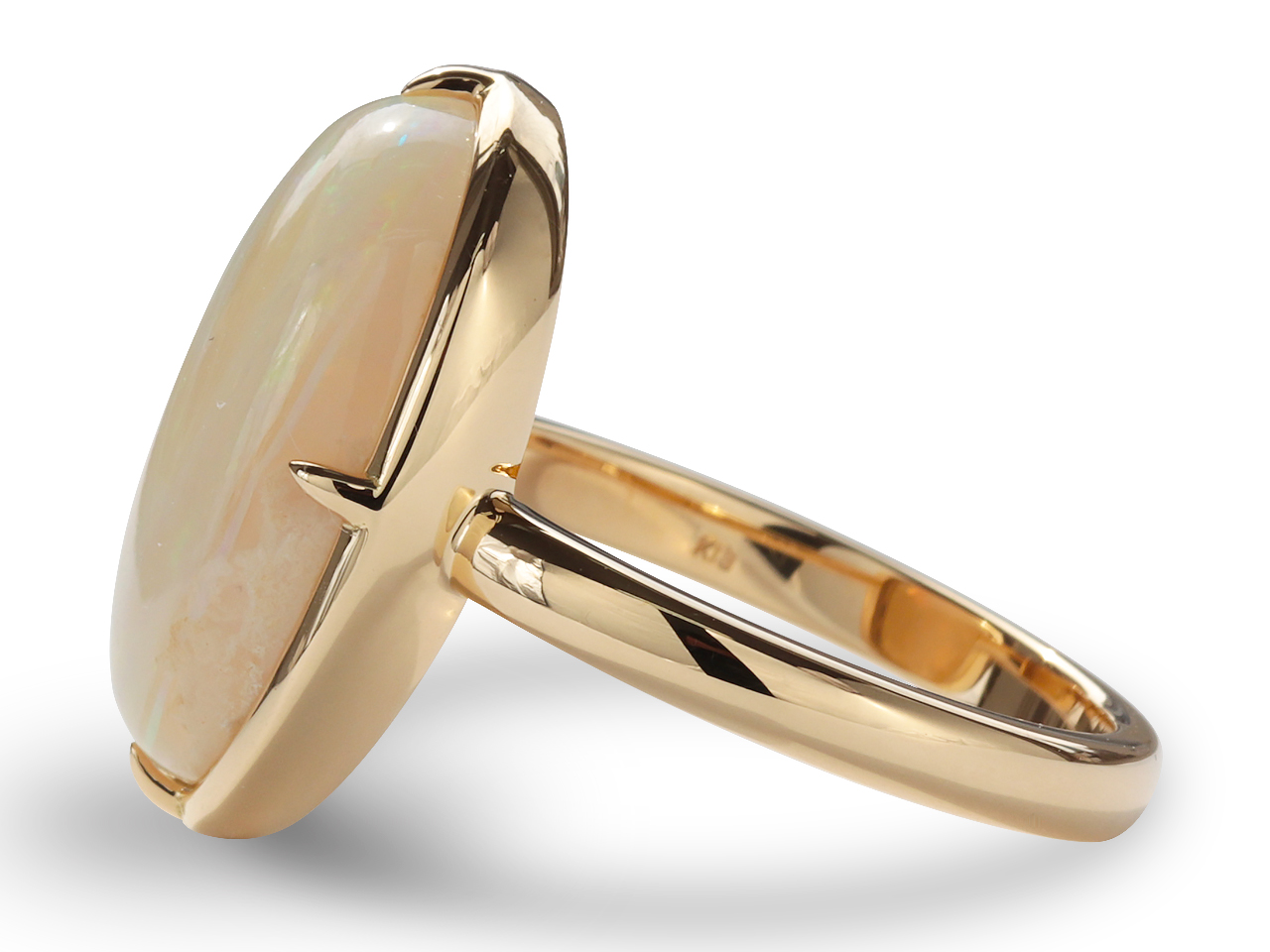 母のオパールリングを普段使いに―面影を映すK18リフォーム