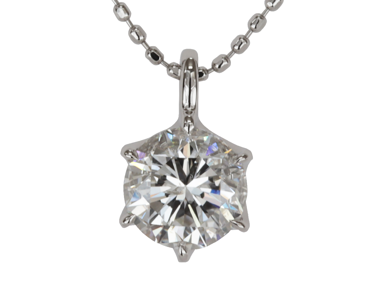 1ctの特別感をそのままに。母の指輪を婚約ネックレスへ