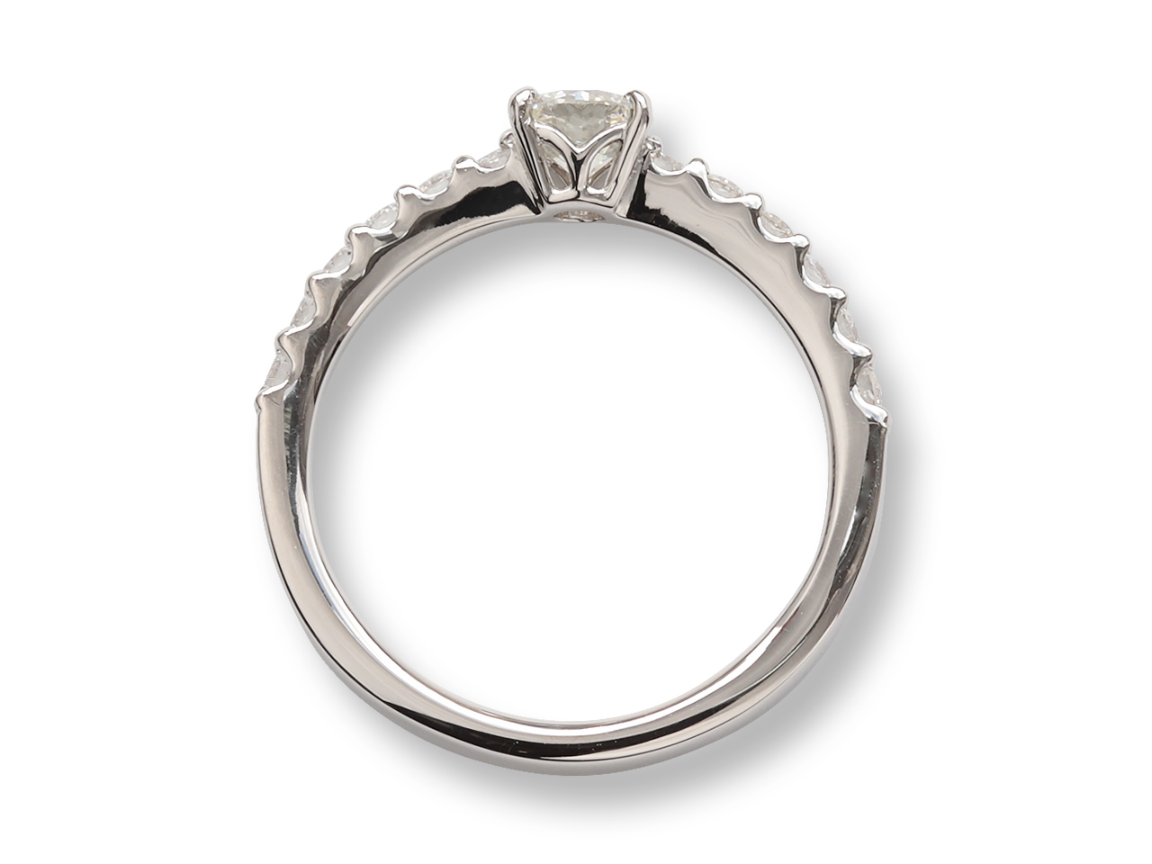 母の婚約指輪を仕事でも使える指輪に再生リフォーム