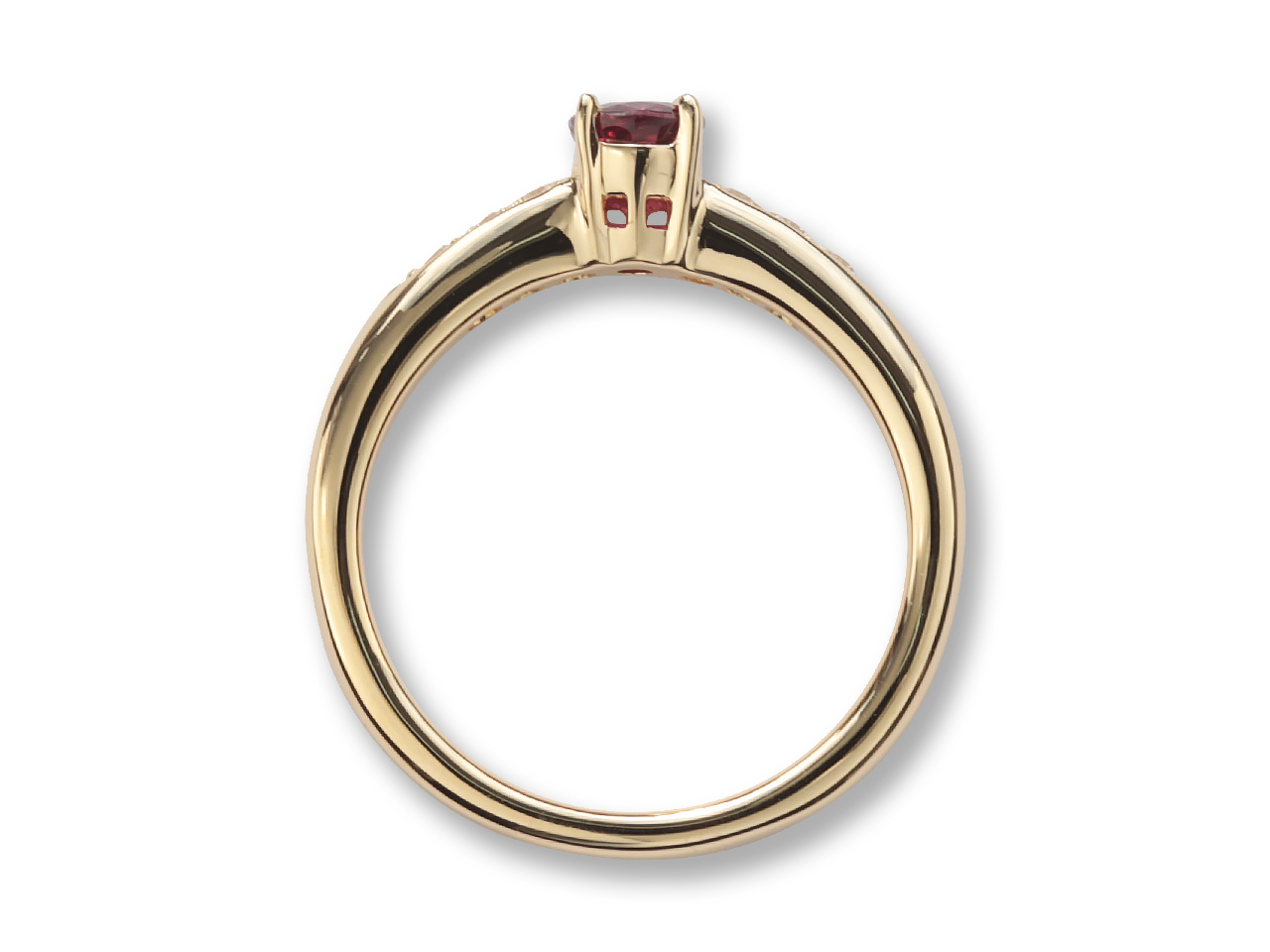 25歳の母から25歳の娘へ、ルビーリングのリフォーム