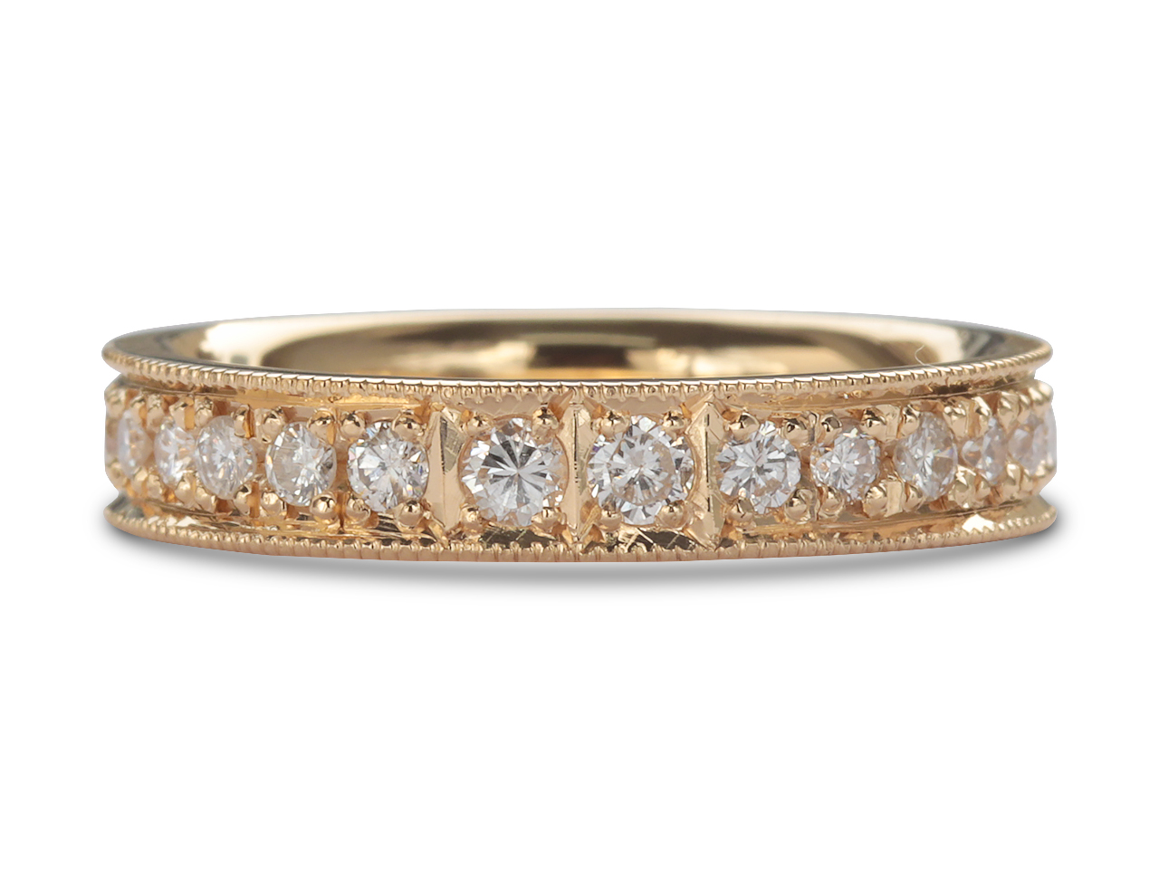 ペルレと重ねて日常へ、形見の指輪をエタニティリングに