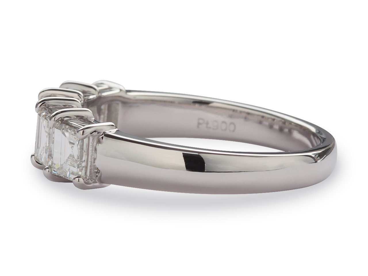 受け継いだバケットダイヤ5石を手元になじむハーフエタニティへ