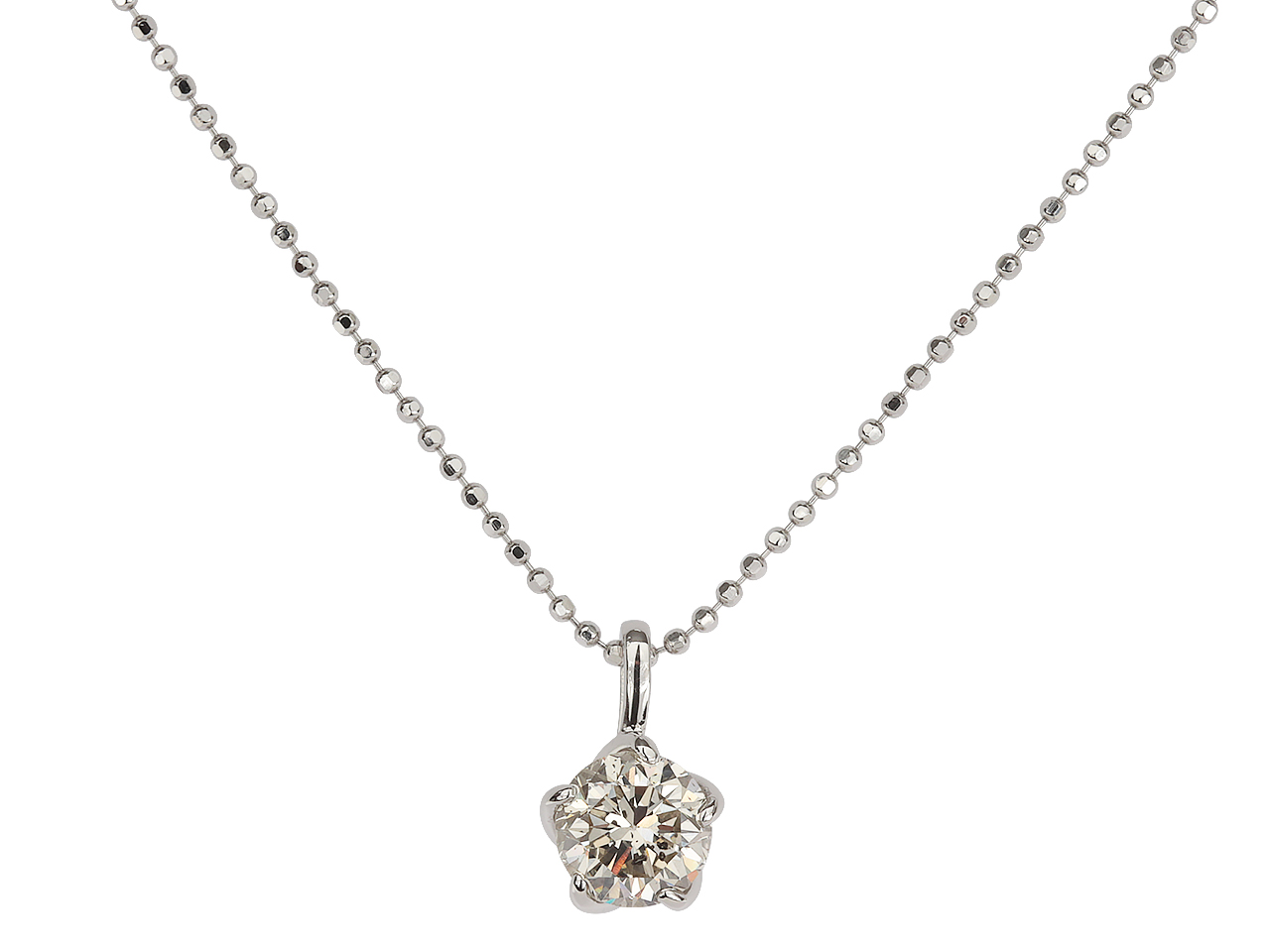 受け継いだ0.81ctダイヤネックレスを今の形へリフォーム