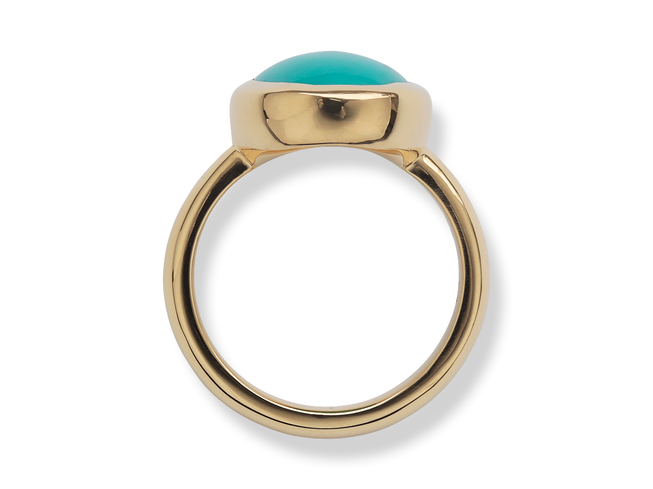 変色したトルコ石をリカットで再生。信頼が導いた安心感と輝き