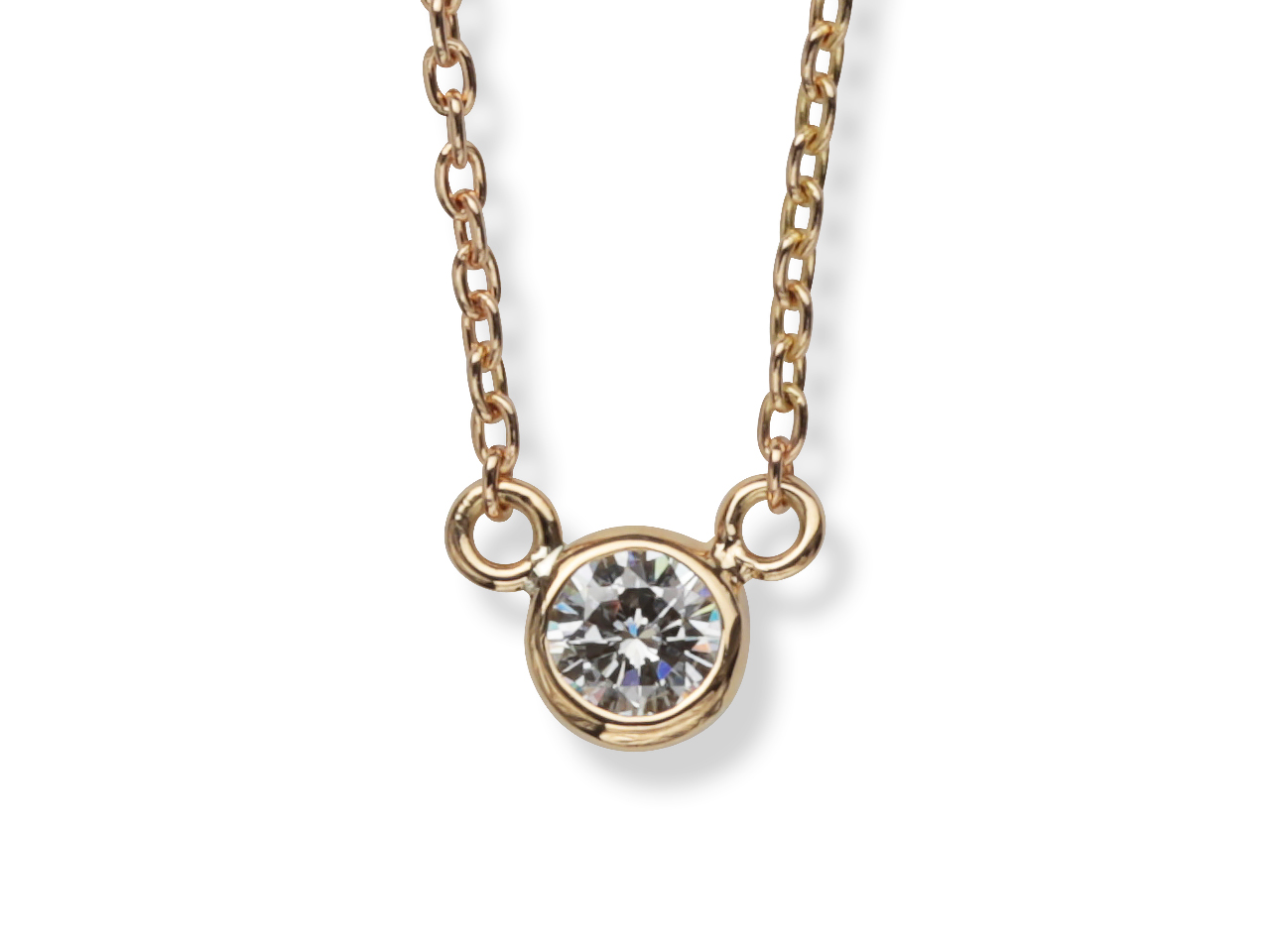 Tスマイルに重ねるダイヤ。祖母の指輪を理想のネックレスに。