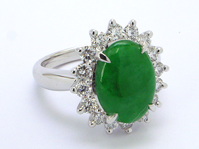 着物に似合う優美な指輪