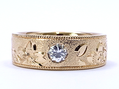 金を溶かしてリフォームする指輪